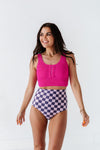 Surfer Crop in Magenta