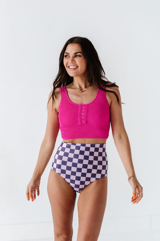 Surfer Crop in Magenta