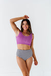 Surfer Crop in Lavender