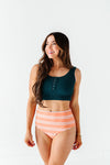 Surfer Crop in Laguna - Size XXS & Small Left