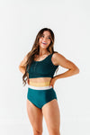 Surfer Crop in Laguna - Size XXS & Small Left