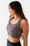 Leopard Crossover Top