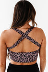 Leopard Crossover Top