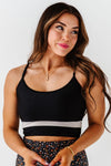 Black & White Colorblock Top