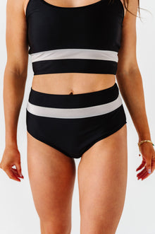  Maven Mid Rise Bottoms in Black & White