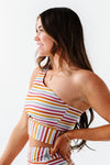 Kokomo Crop in Multi Stripe