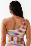 Kokomo Crop in Multi Stripe