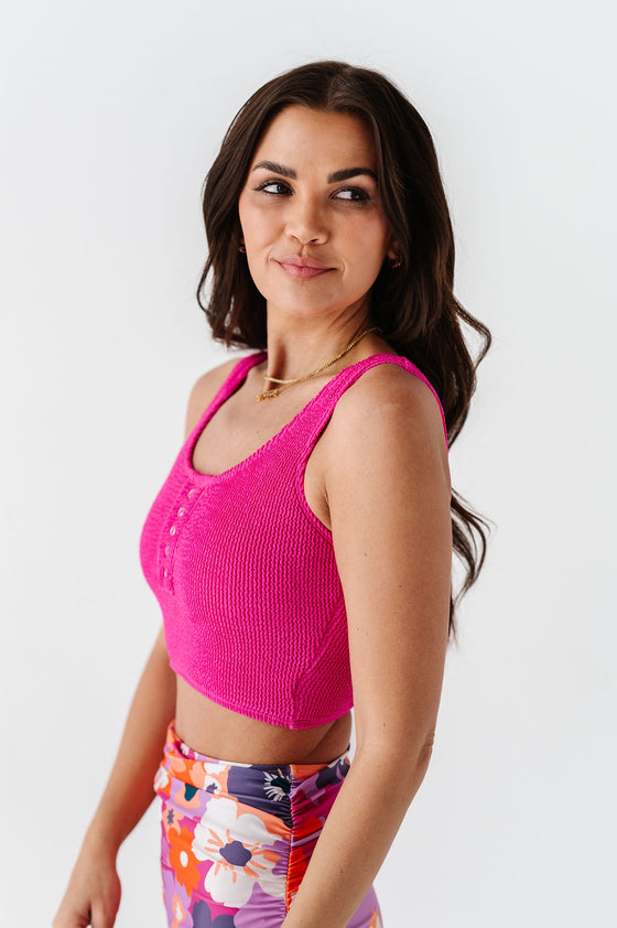 Surfer Crop in Magenta