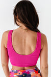 Surfer Crop in Magenta