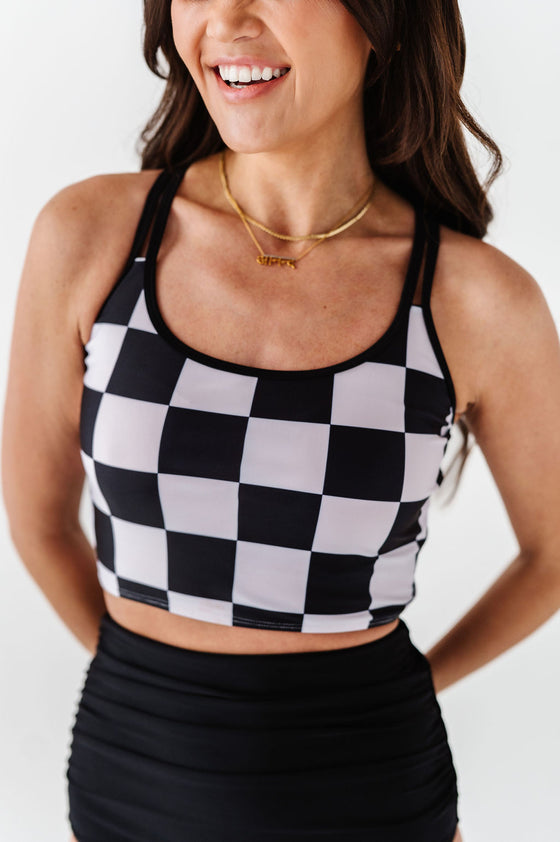 Finish Line Double Strap Top