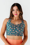 Midnight Daisy Crossover Top