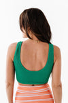 Surfer Crop in Kelly Green