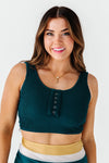 Surfer Crop in Laguna - Size XXS & Small Left