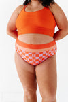 Maven Mid Rise Bottoms in Throwback Check